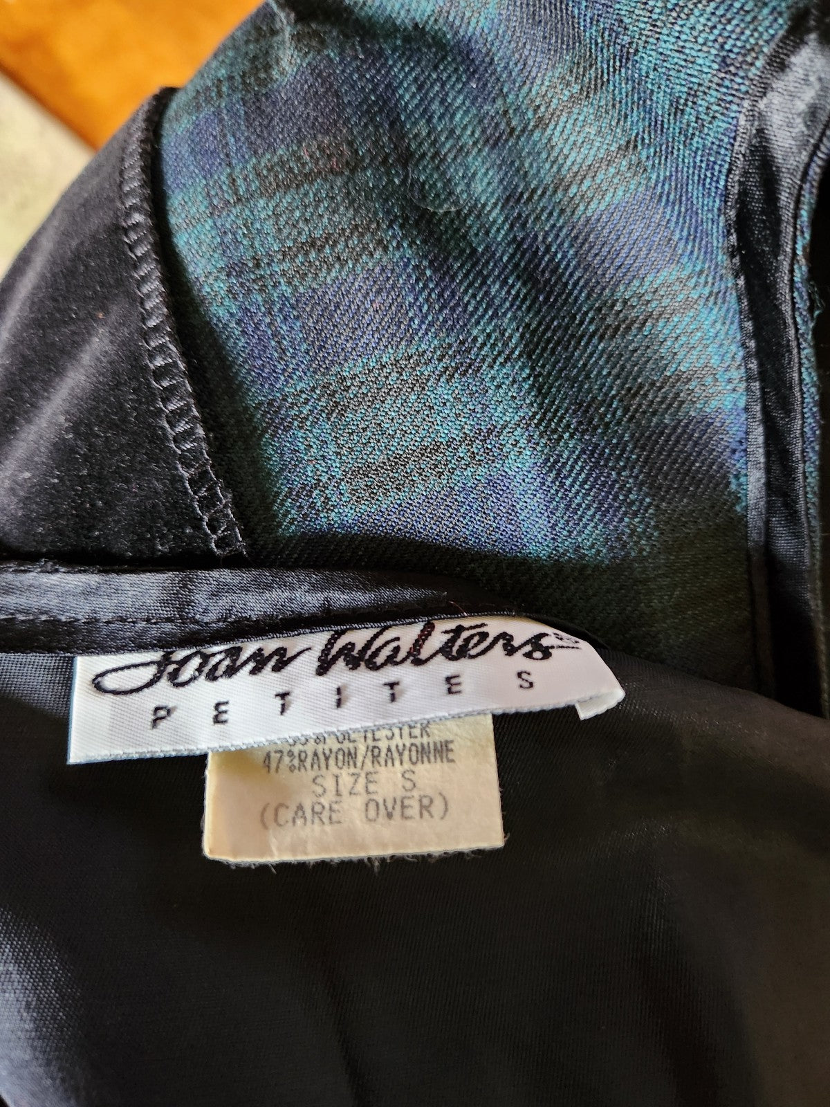 90s Green and Blue Plaid Vest