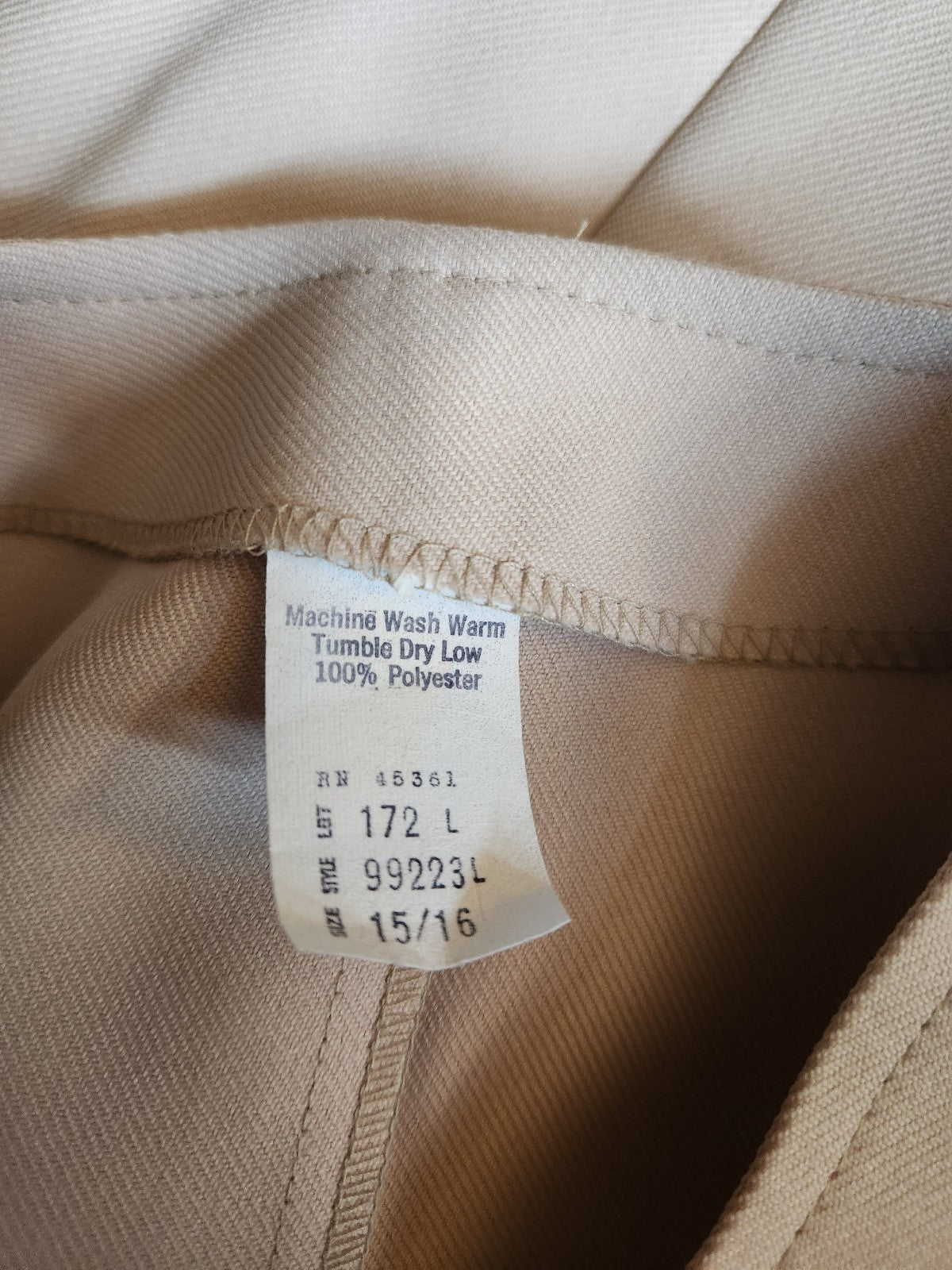 70s Deadstock Tan Ladies 3 Piece Suit