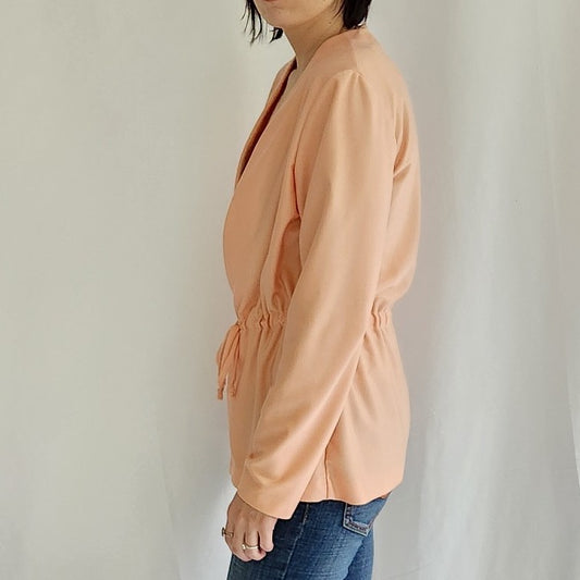 70s Pink Blouse
