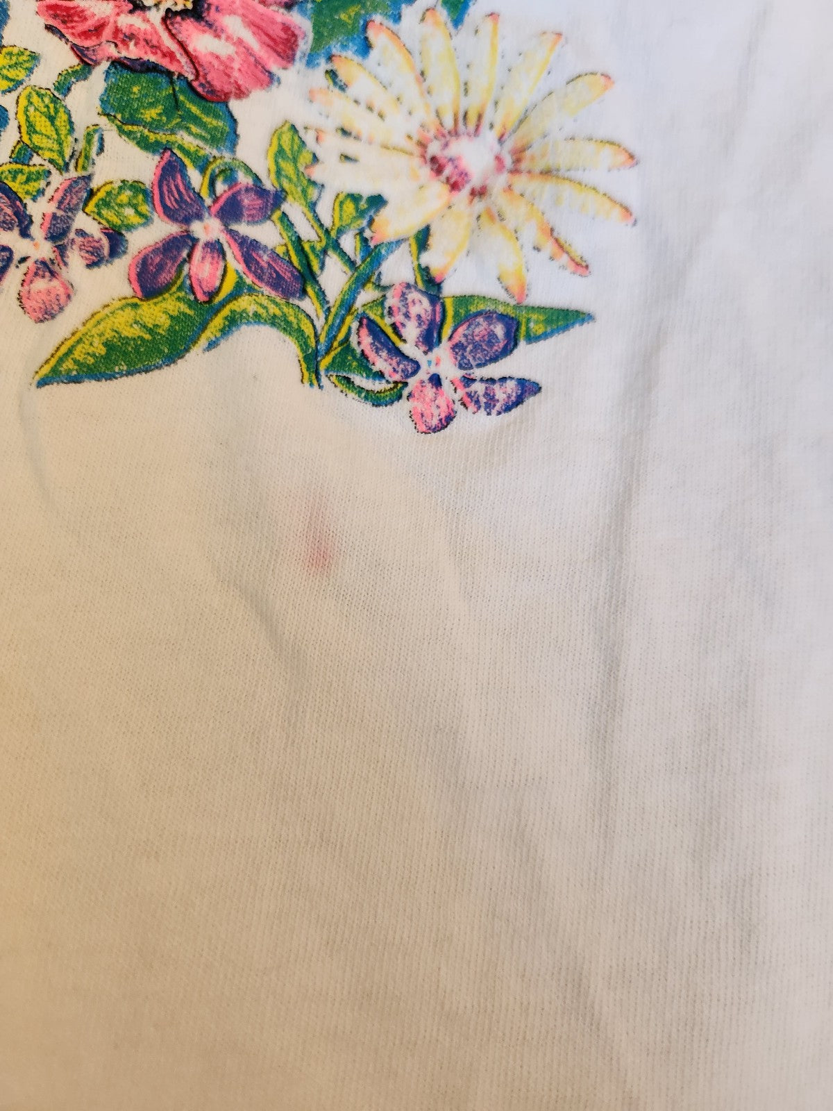 90s Floral Grandmacore Tee