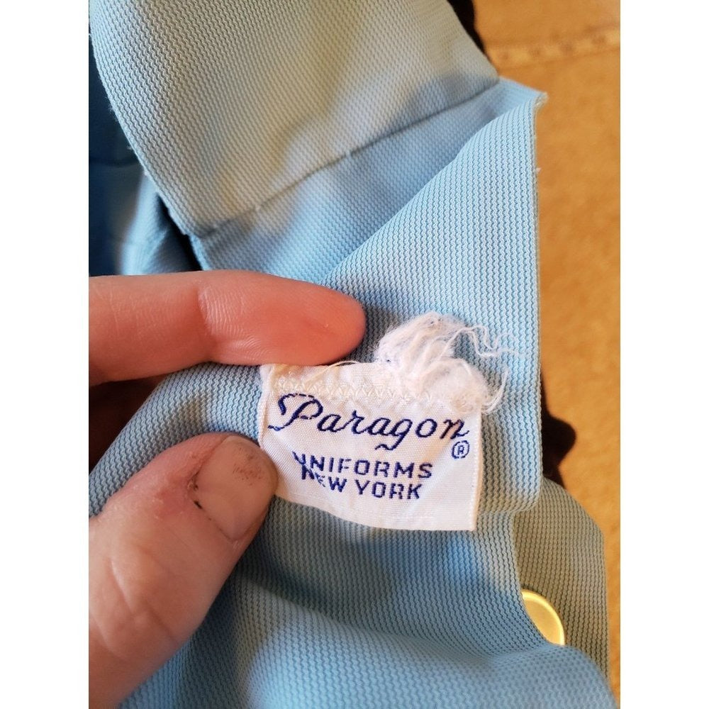 60s/70s Blue Waitress Uniform