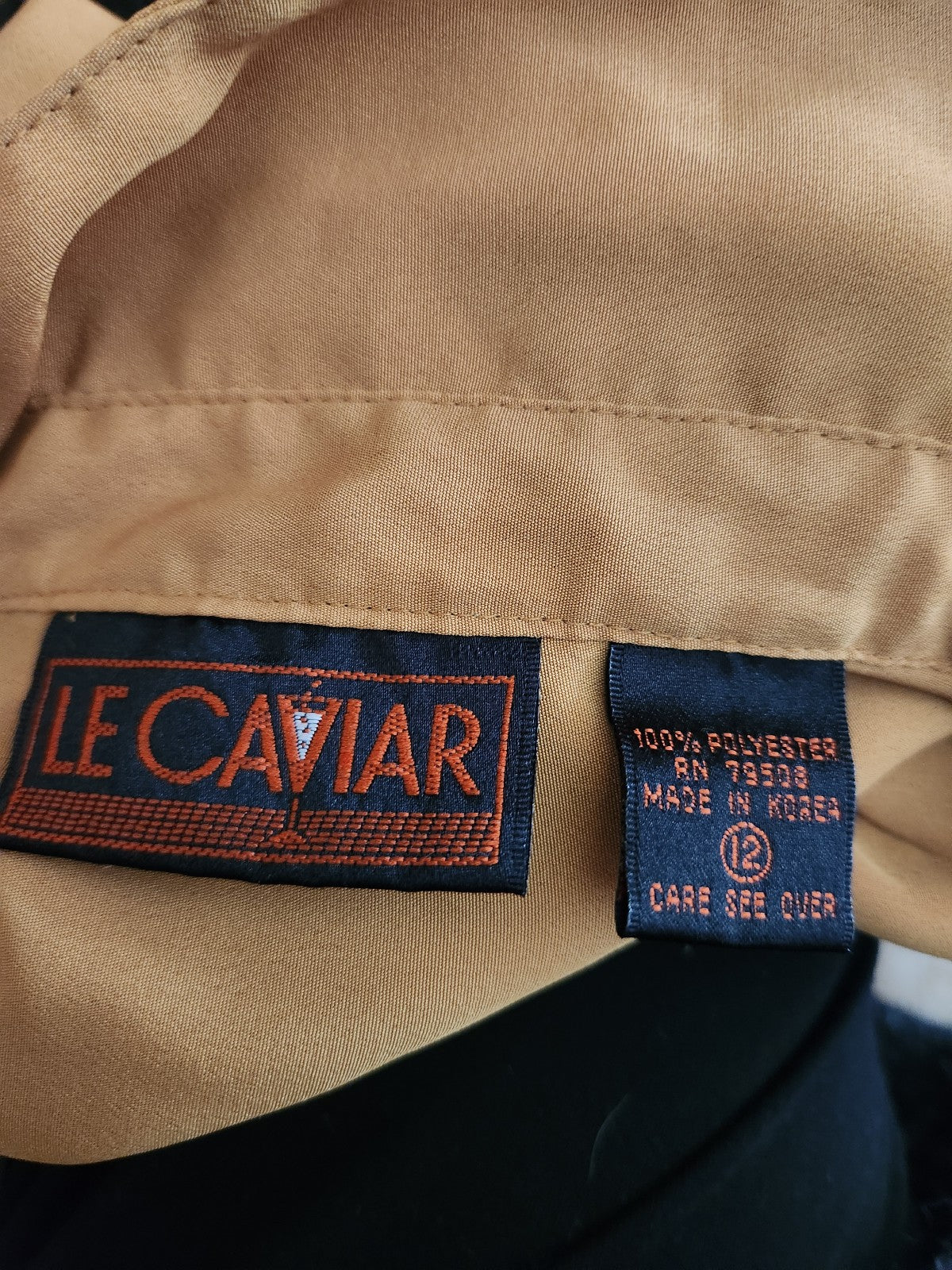 80s Mustard Pleated Blouse