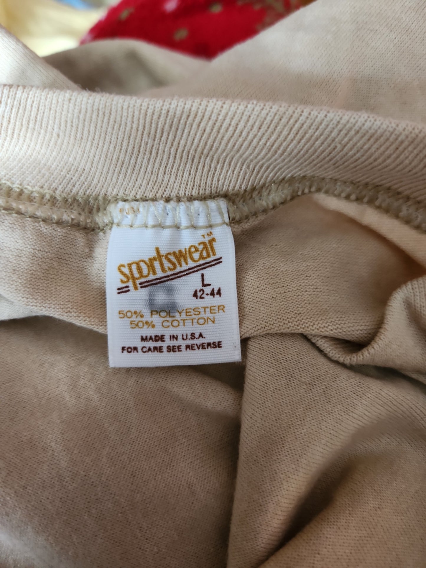 80s/90s Red and Tan BSA Boy Scouts Tee