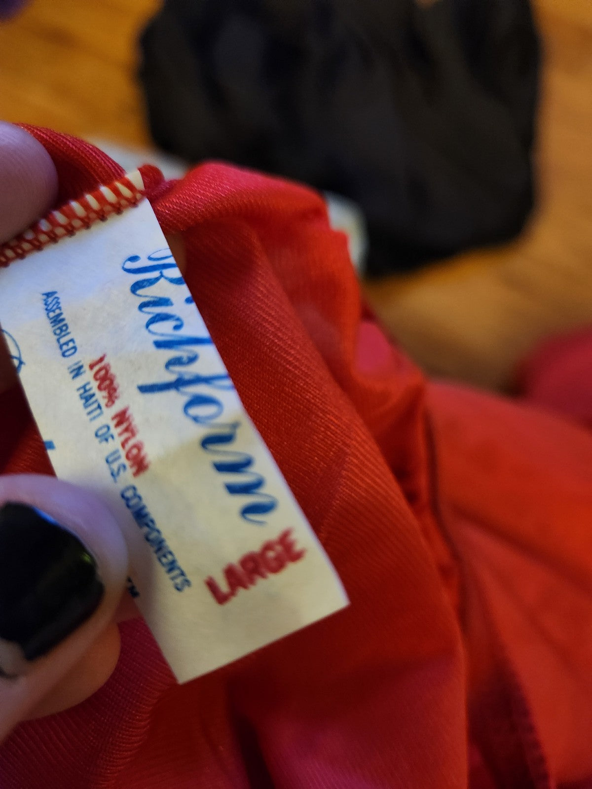 Vintage Red Half Slip