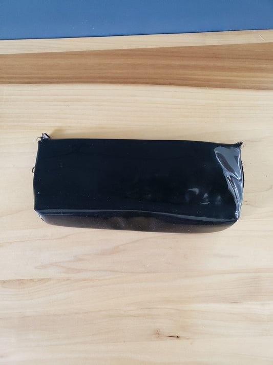 60s Faux Patent Leather Clutch