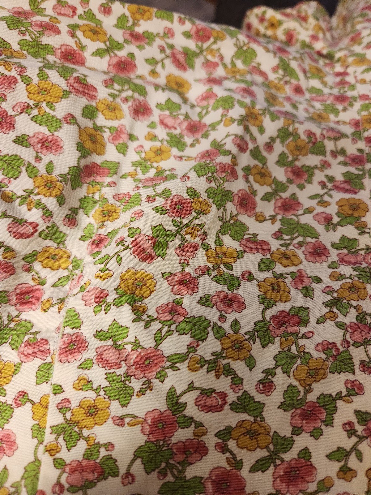 60s Home Made High Rise Floral Shorts