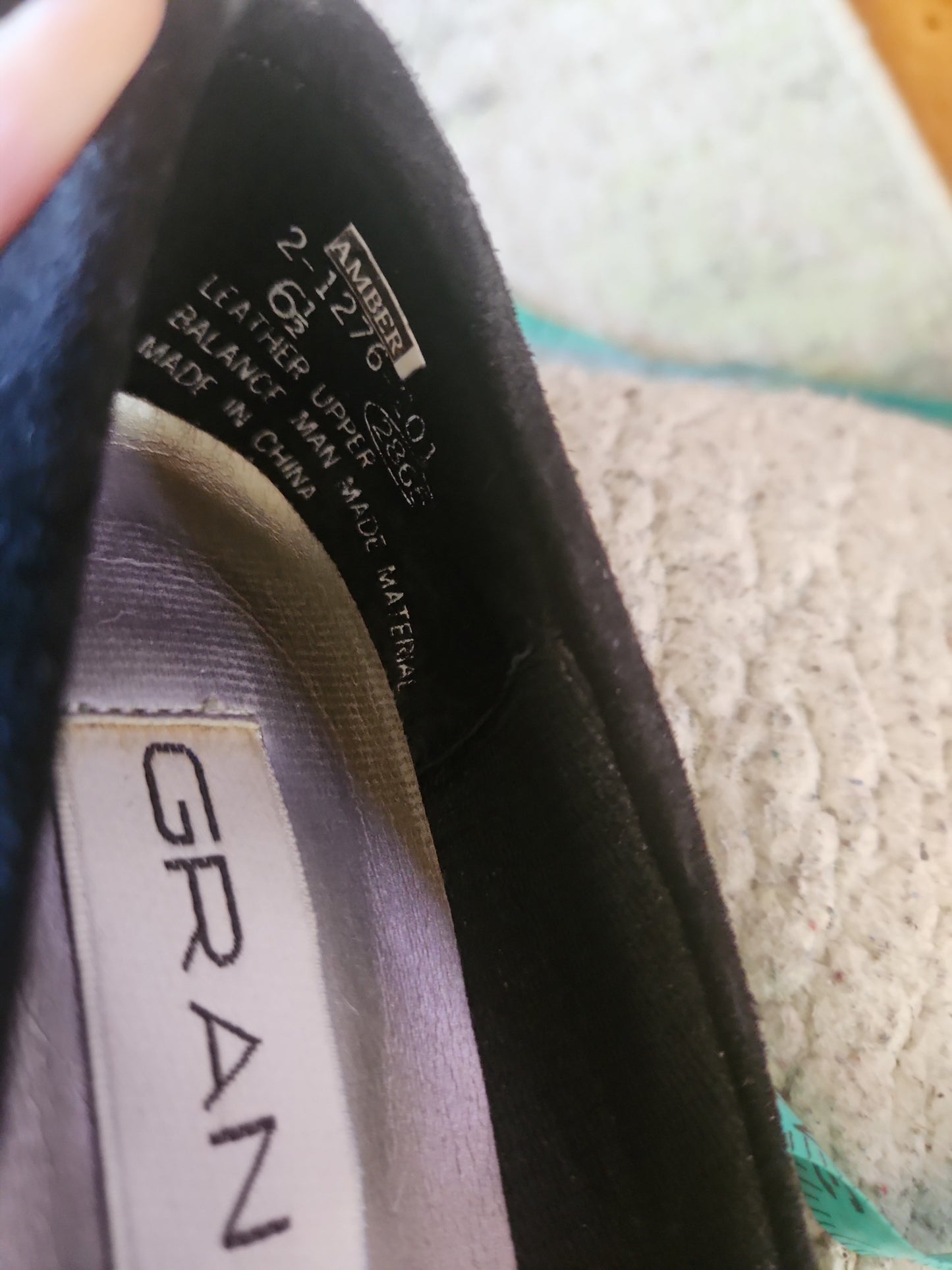 90s Black Velour Kitten Heels