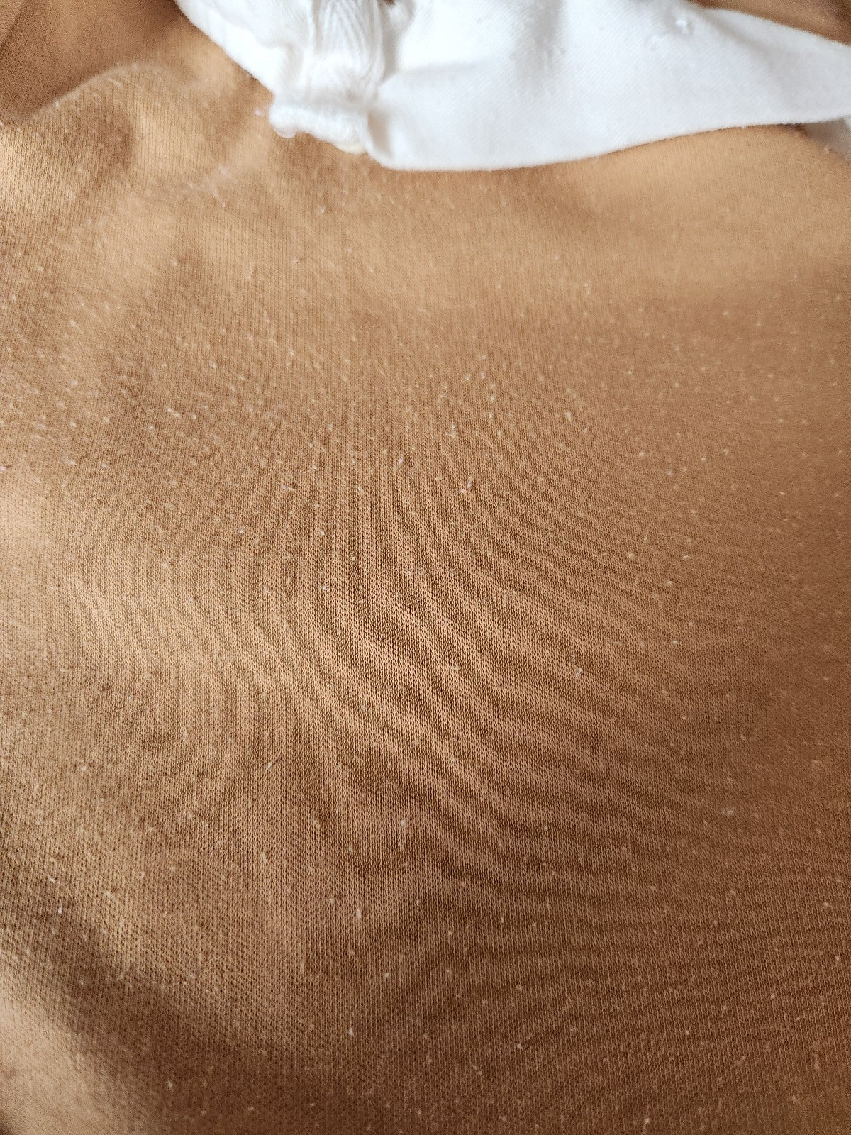 80s Tan Long Sleeve Polo