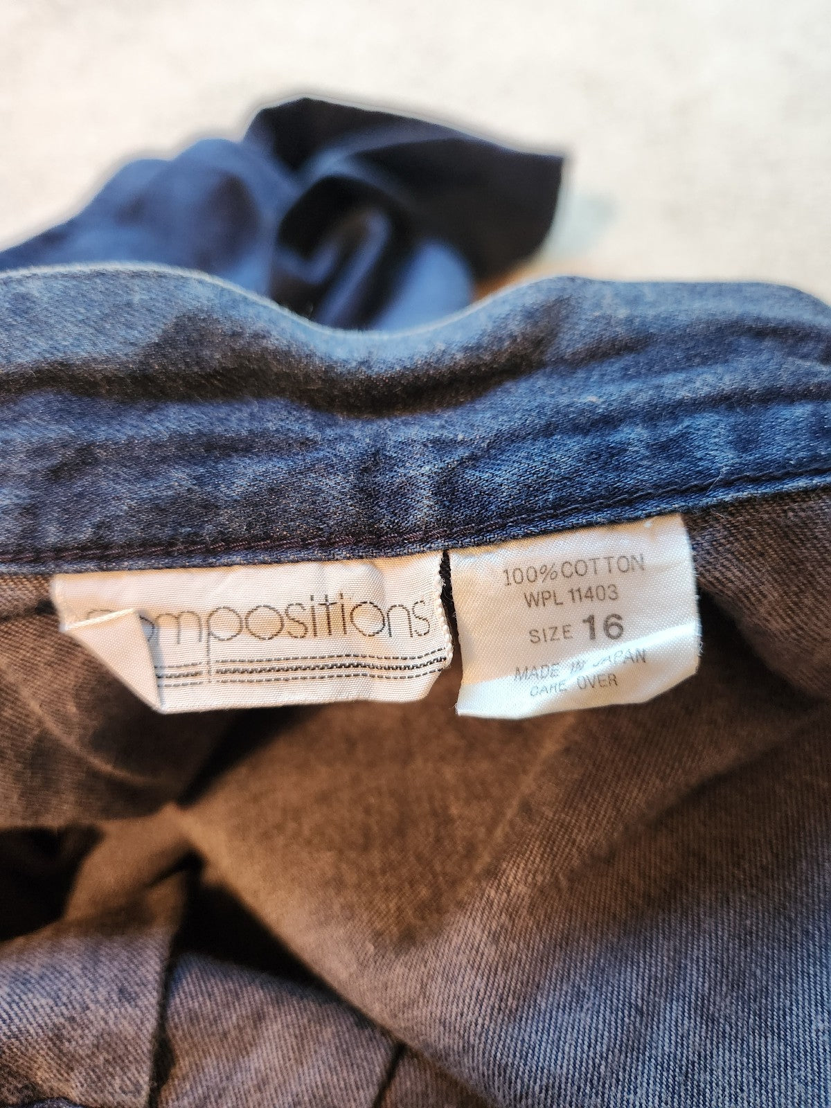 90s Denim Midi Skirt