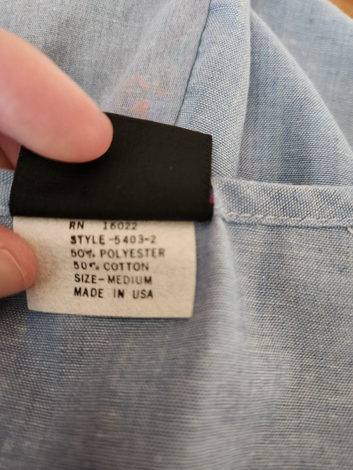 80s Blue Floral Vest and Skirt Set