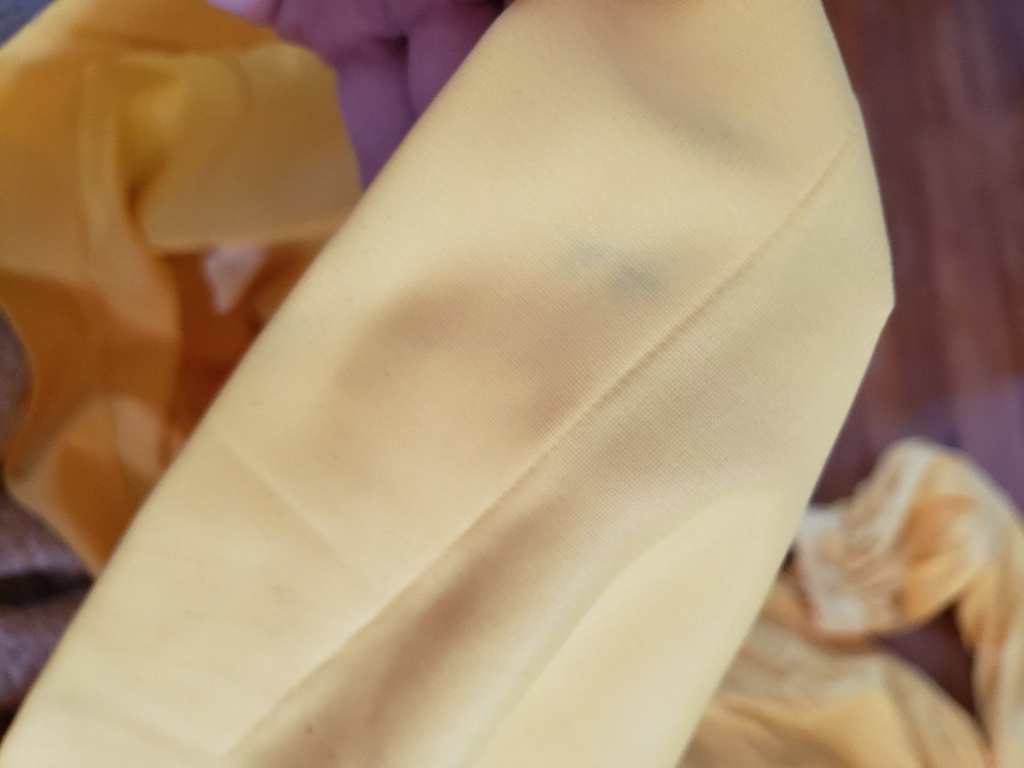 70s Yellow Hostess Dress