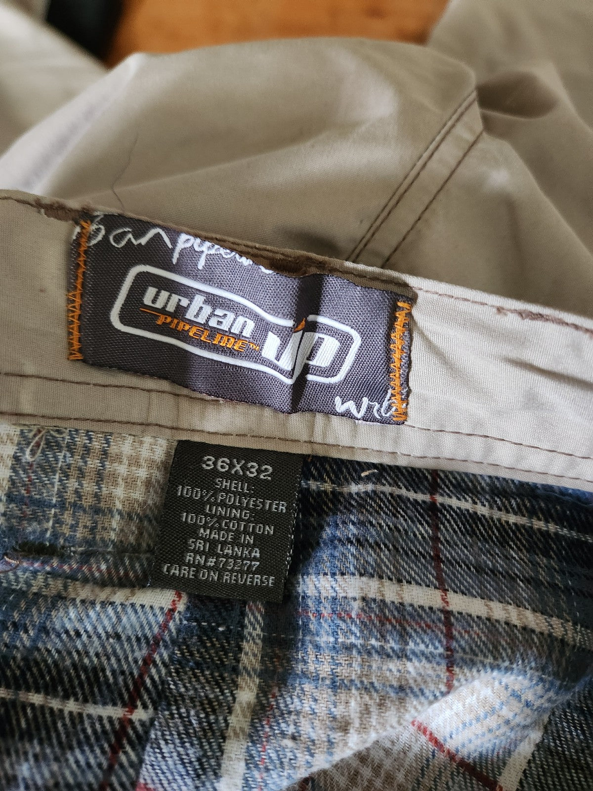 Y2K Deadstock Fleece Lined Baggy Cargo Pants