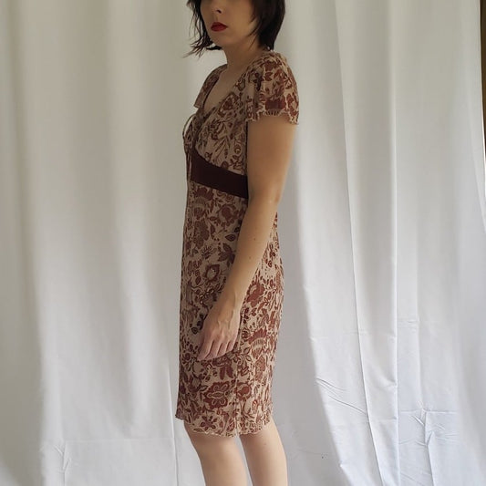 Y2K Boho Fairycore Mini Dress