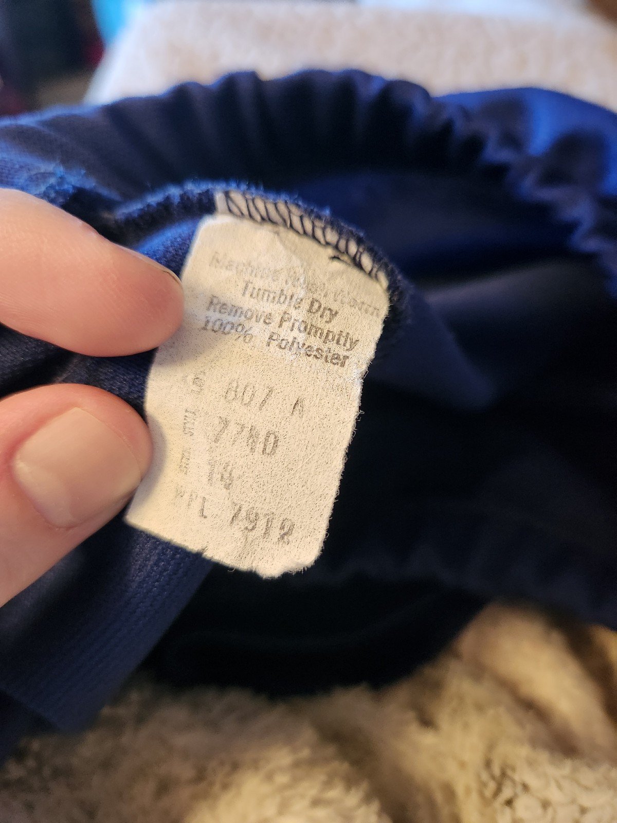 70s/80s Blue Pleated Gym Shorts