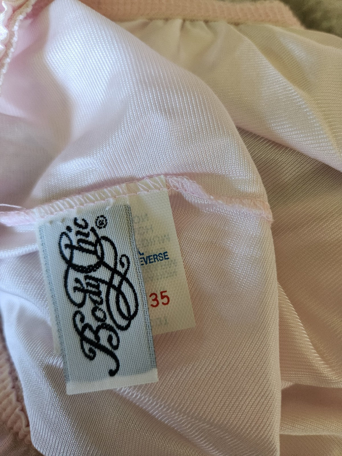 Vintage Pastel Pink Half Slip