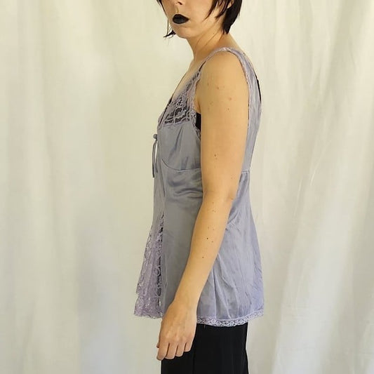 80s Lilac Purple Nightie