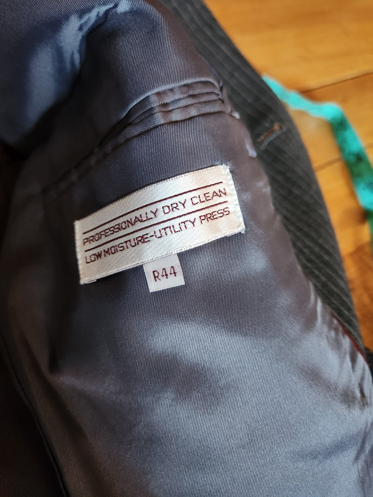 80s Gray Pinstripe Blazer