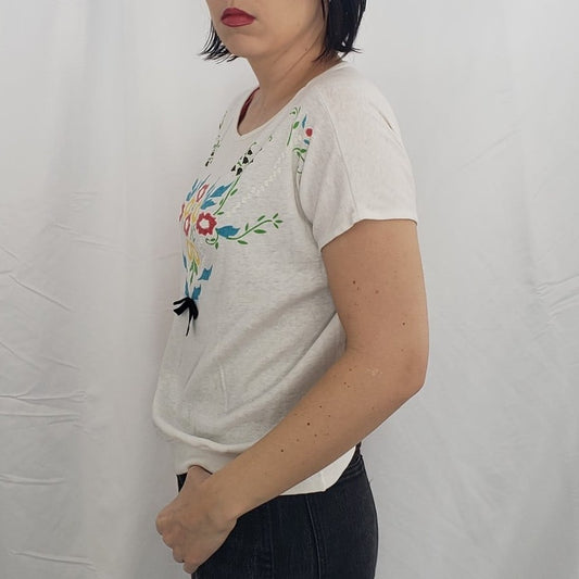 80s Flower Bouquet Tee