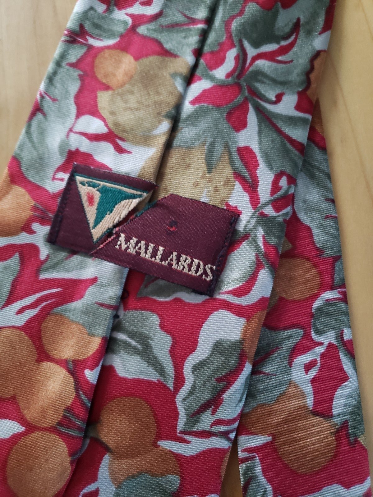 Vintage 80s Fruit Themed Tie