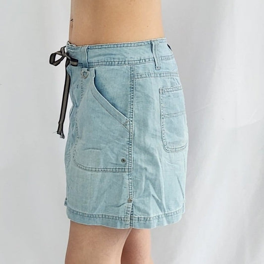 Y2K Denim Skort