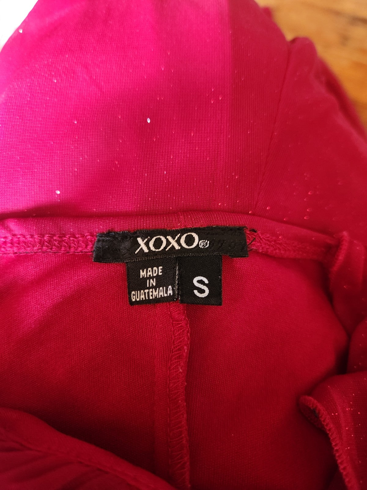 00s Red Sparkly Dress