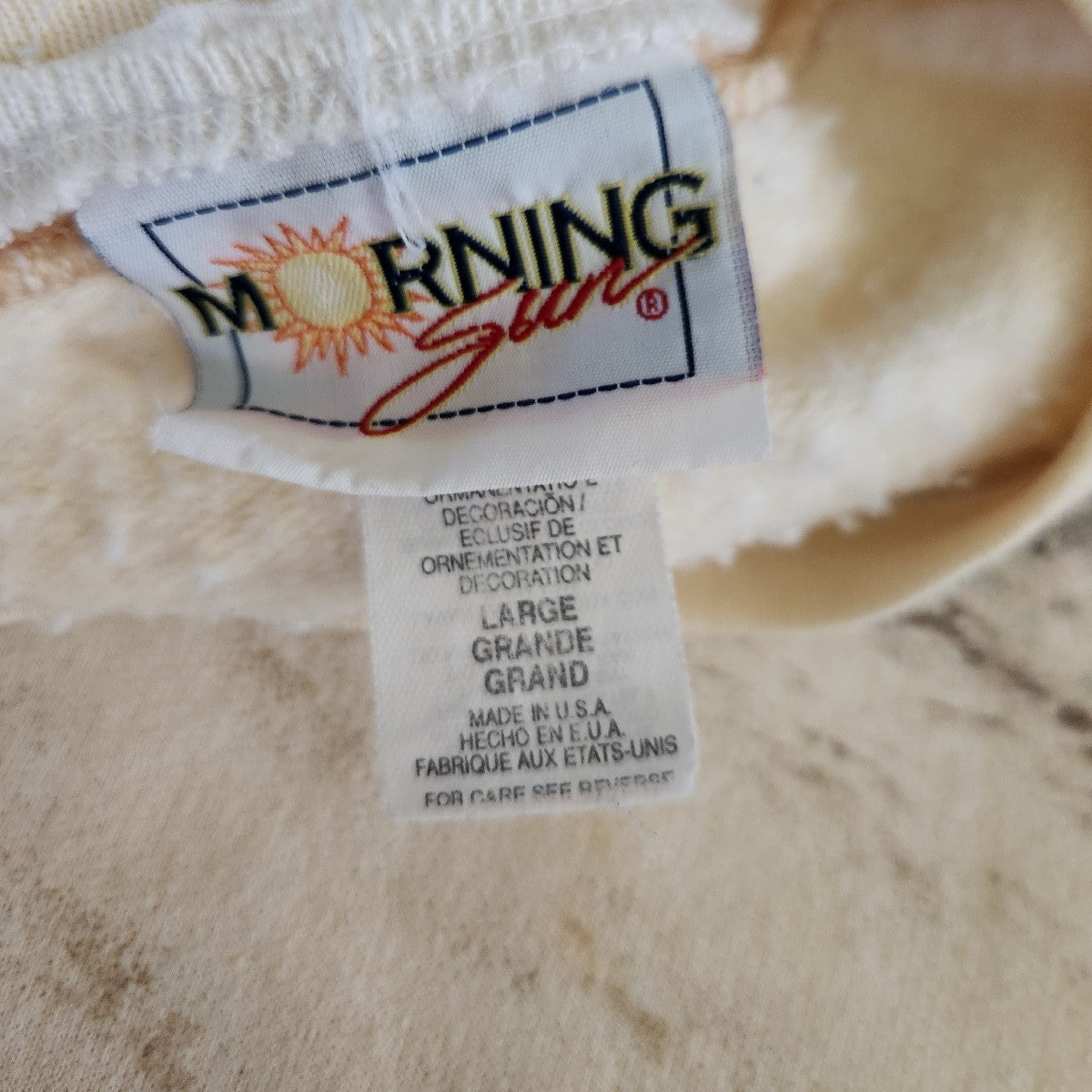 00s Grandmacore Fall Scene Crew Neck Sweatshirt