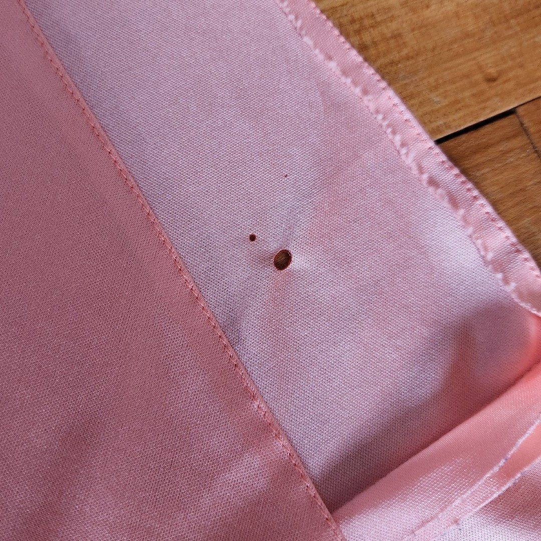 70s Pink Sleeveless Gown