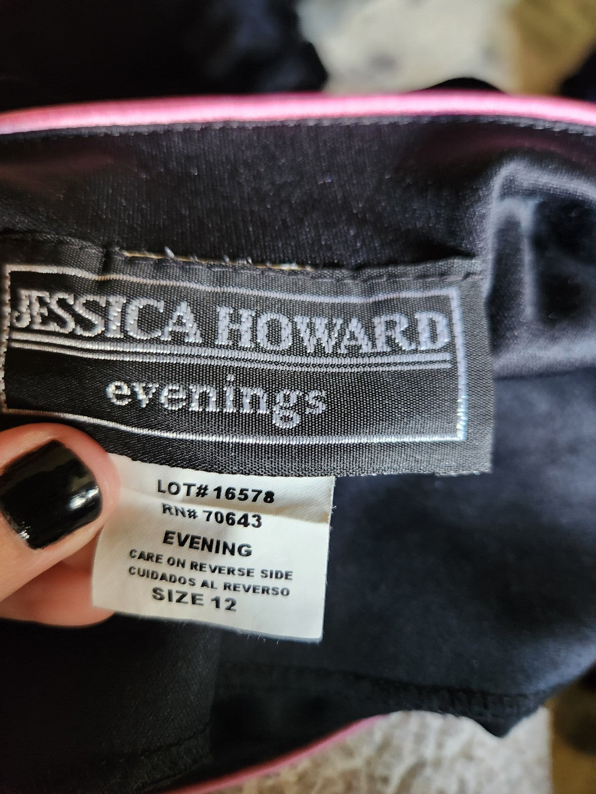 Y2K Black Velvet Knee Length Dress