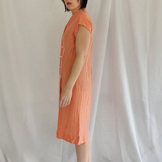 40s(?) Pink Day Dress