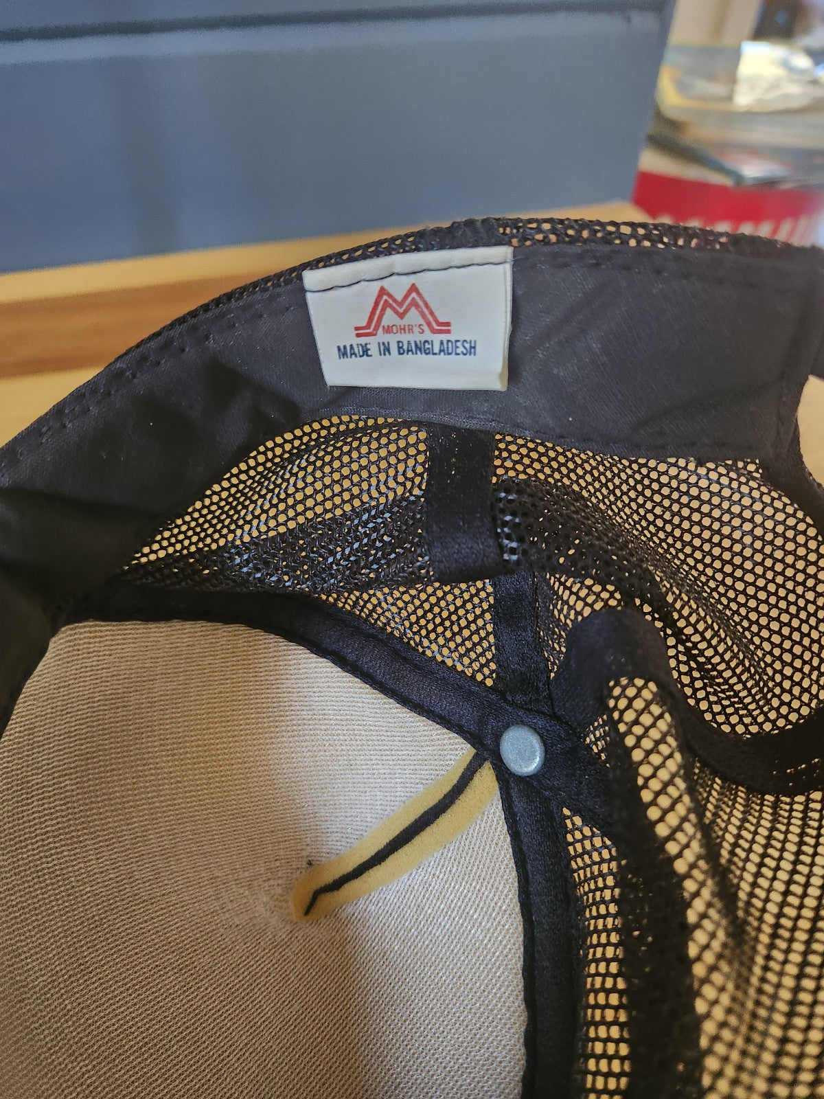 80s Naughty Black Trucker Hat