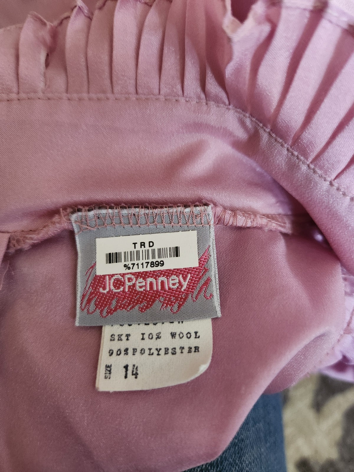 80s Mauve Midi Dress and Jacket