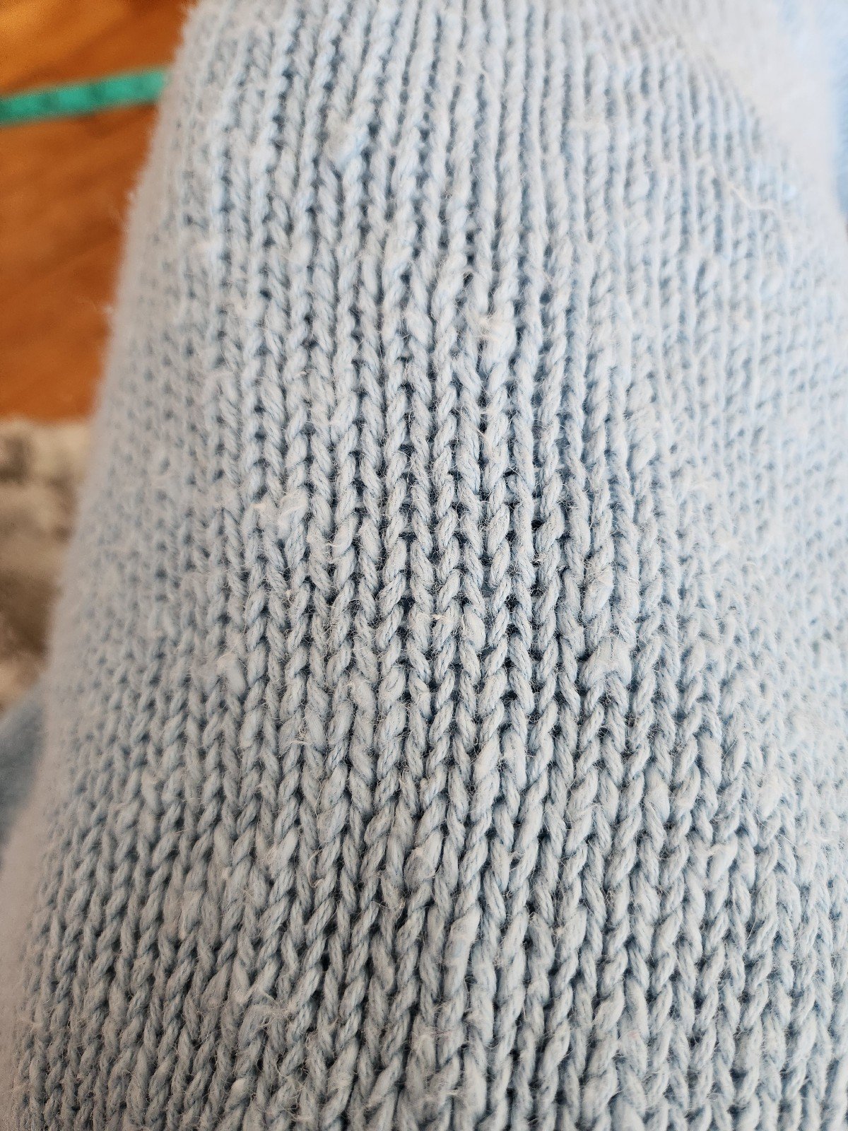 80s Blue Sleeveless Sweater