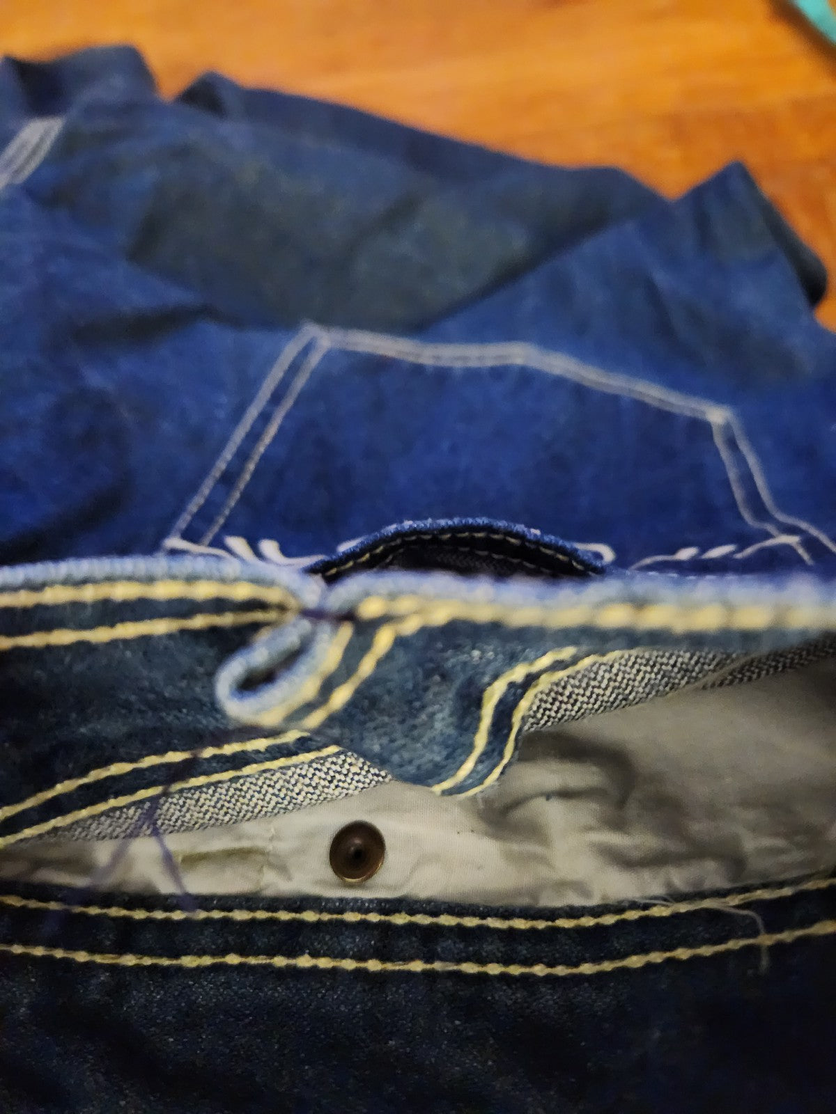 80s Straight Leg Classic Blue Jeans