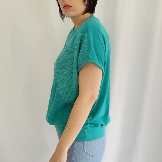 80s Teal Shirt