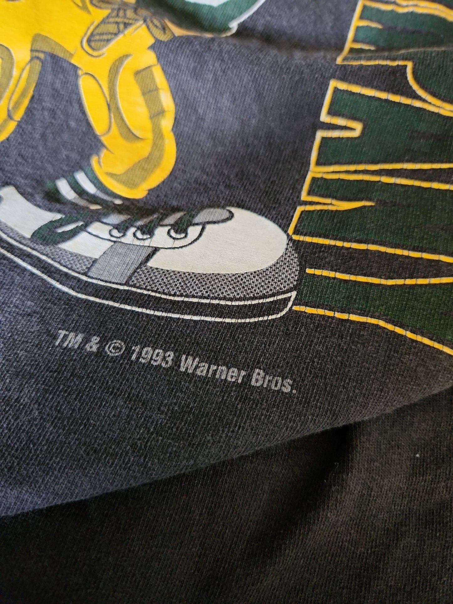 90s Bugs Bunny Green Bay Packers Tee