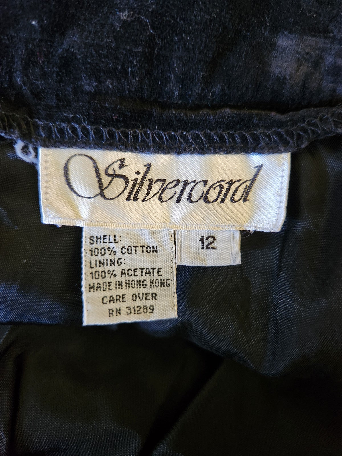 90s Black Velvet Pencil Midi Skirt