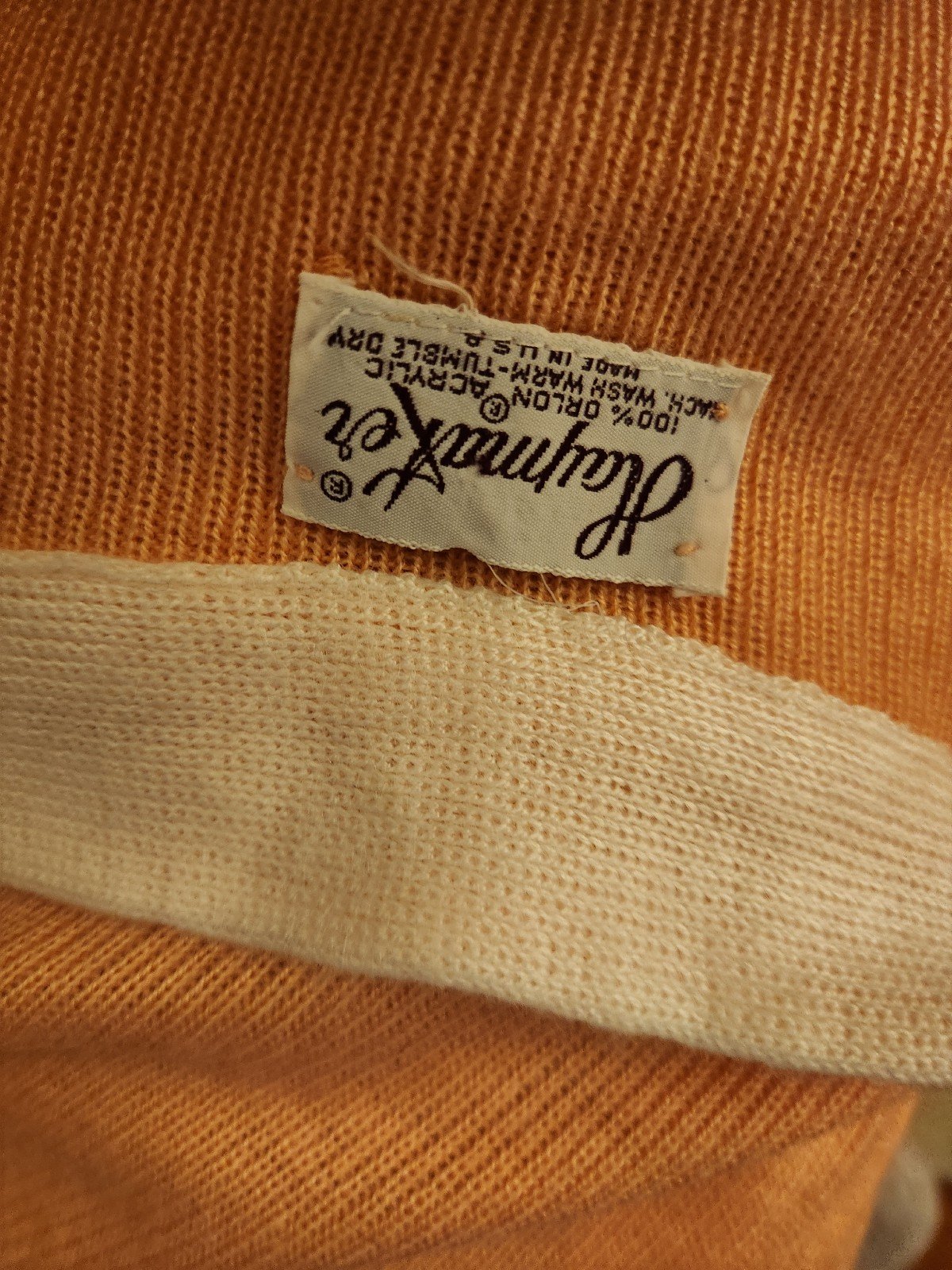 60s Pink Acrylic Cardigan