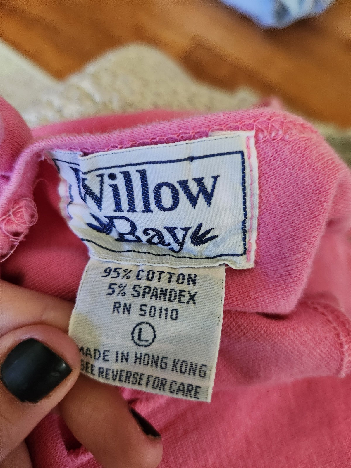 90s Pink Cotton Crop Top with Bows