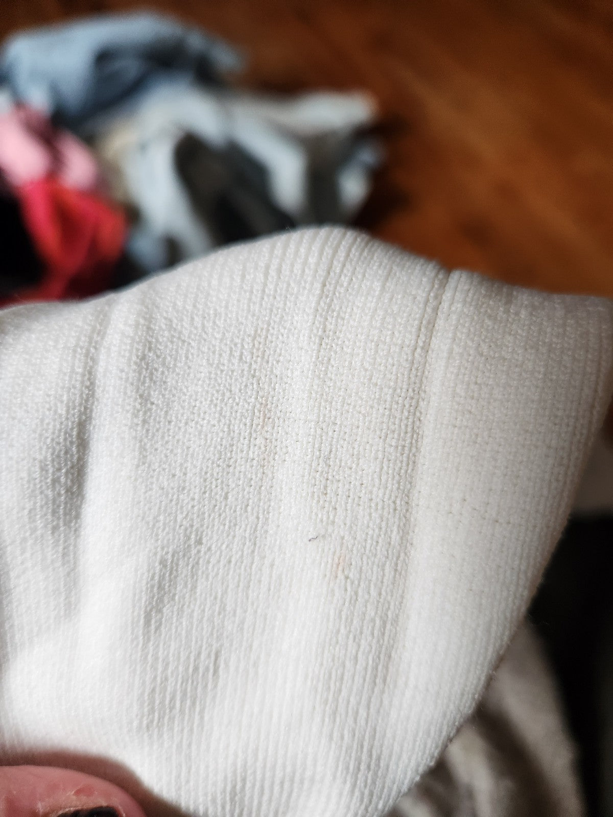 90s White Cardigan