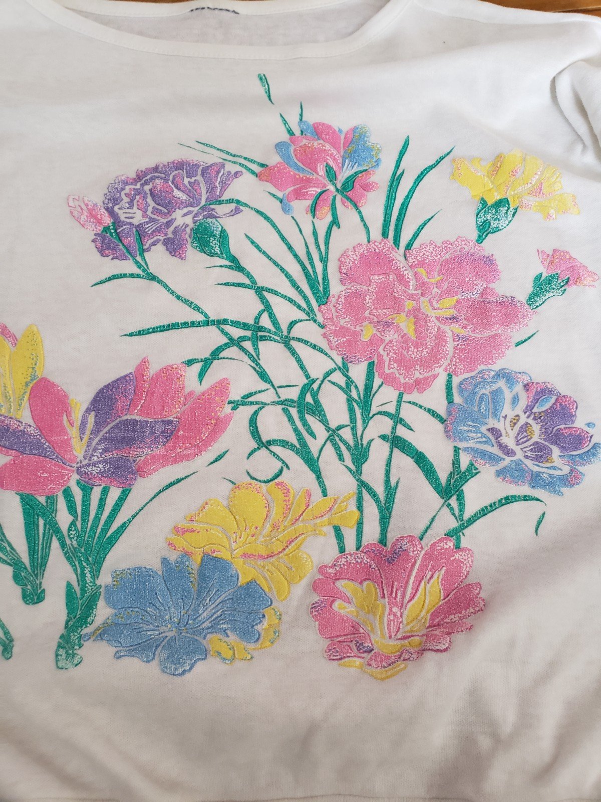 80s Floral Tee