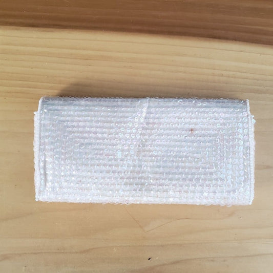 Vintage Sequin and Bead Covered Clutch