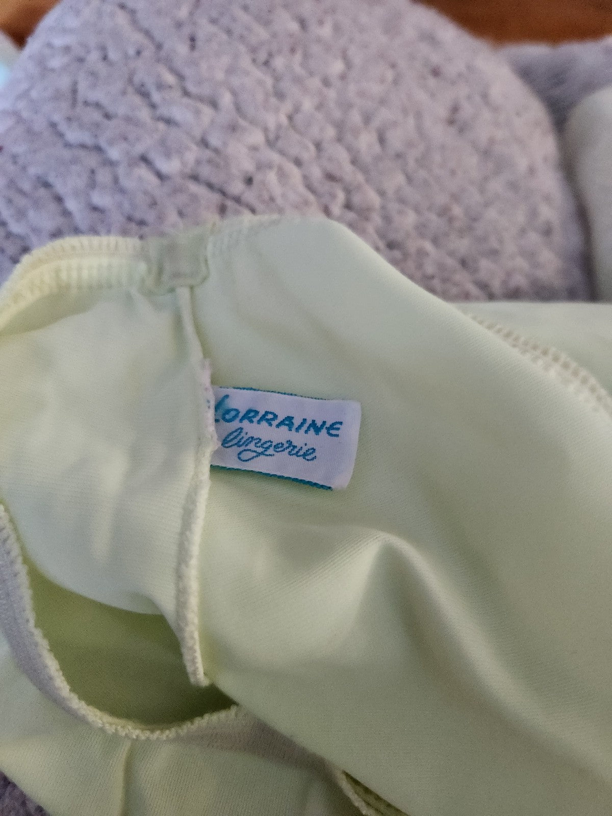 60s/70s Lime Green Half Slip