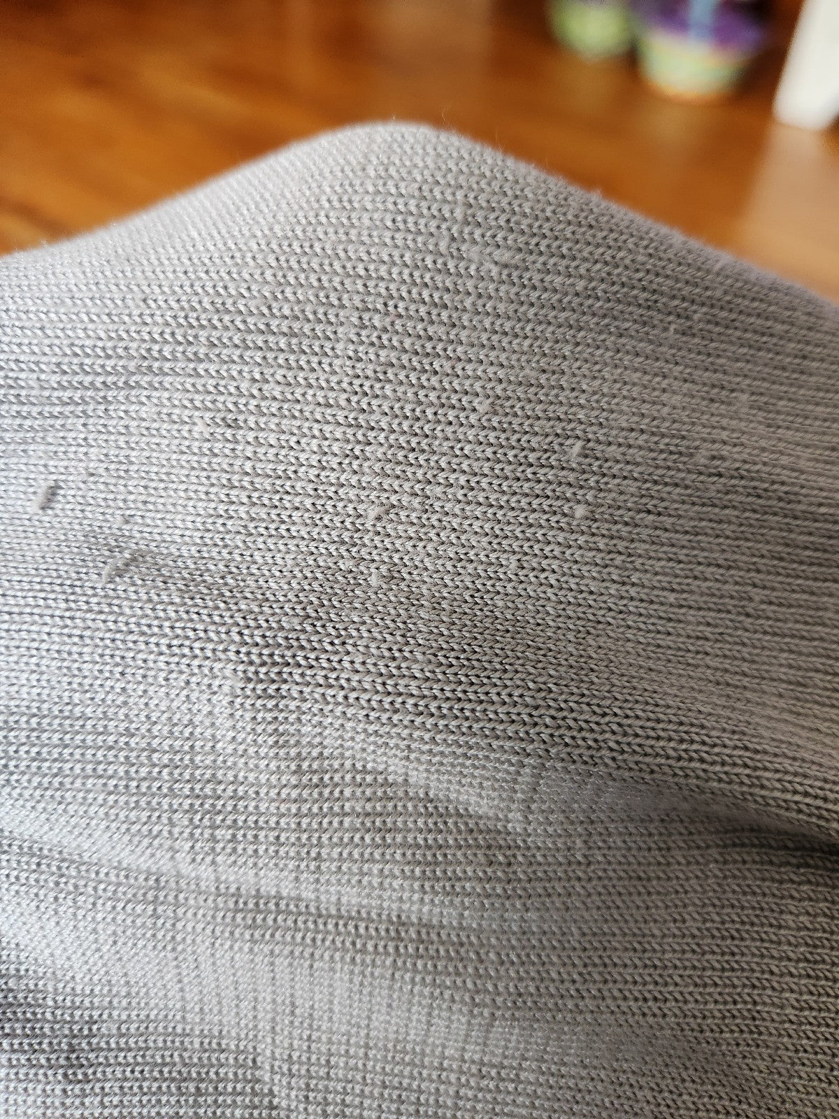 90s Gray Silk Blend Sleeveless Top