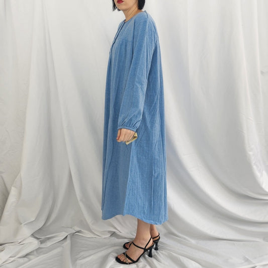 00s NWT Blue Cotton Blend Nightgown