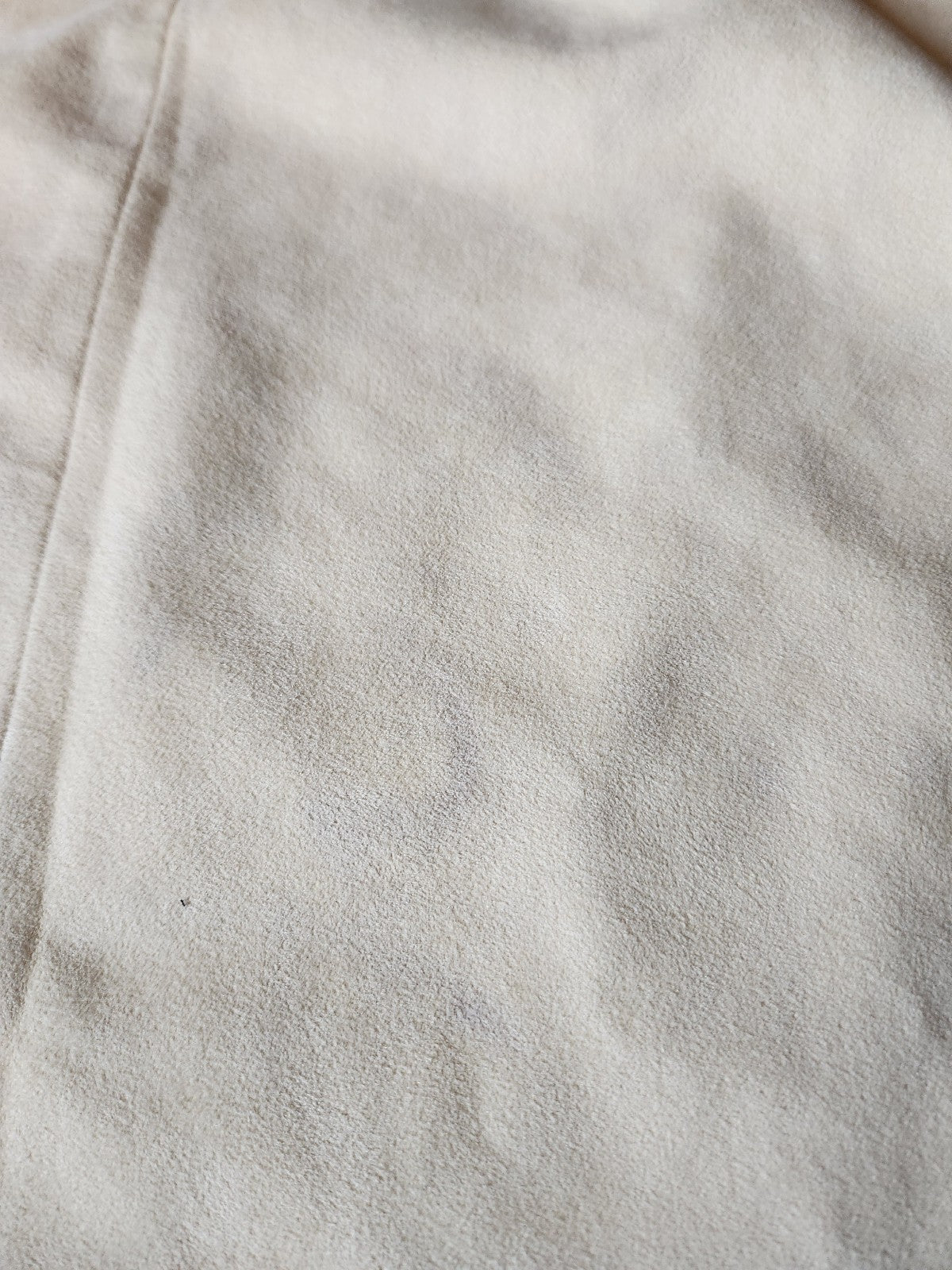 70s/80s Cream Ultrasuede Pencil Skirt