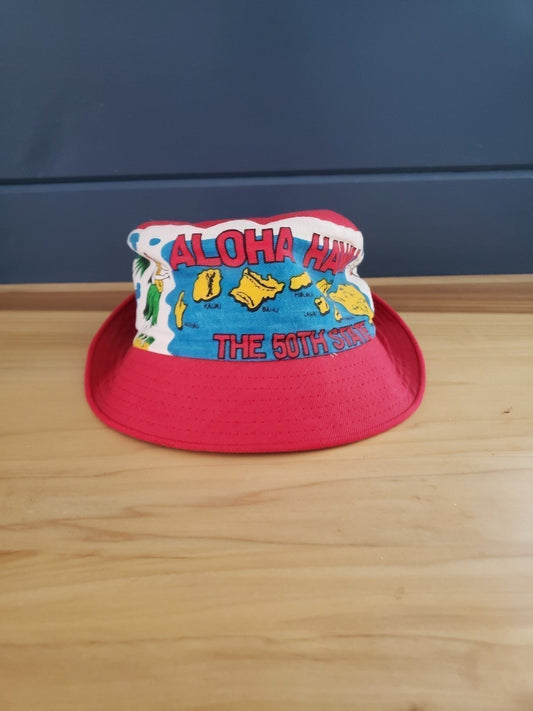 Vintage 60s/70s Hawaii Tourist Hat