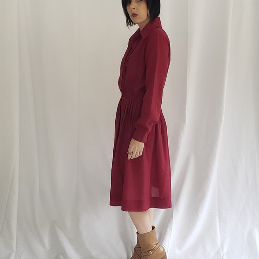 70s Pink Home Made Day Dress