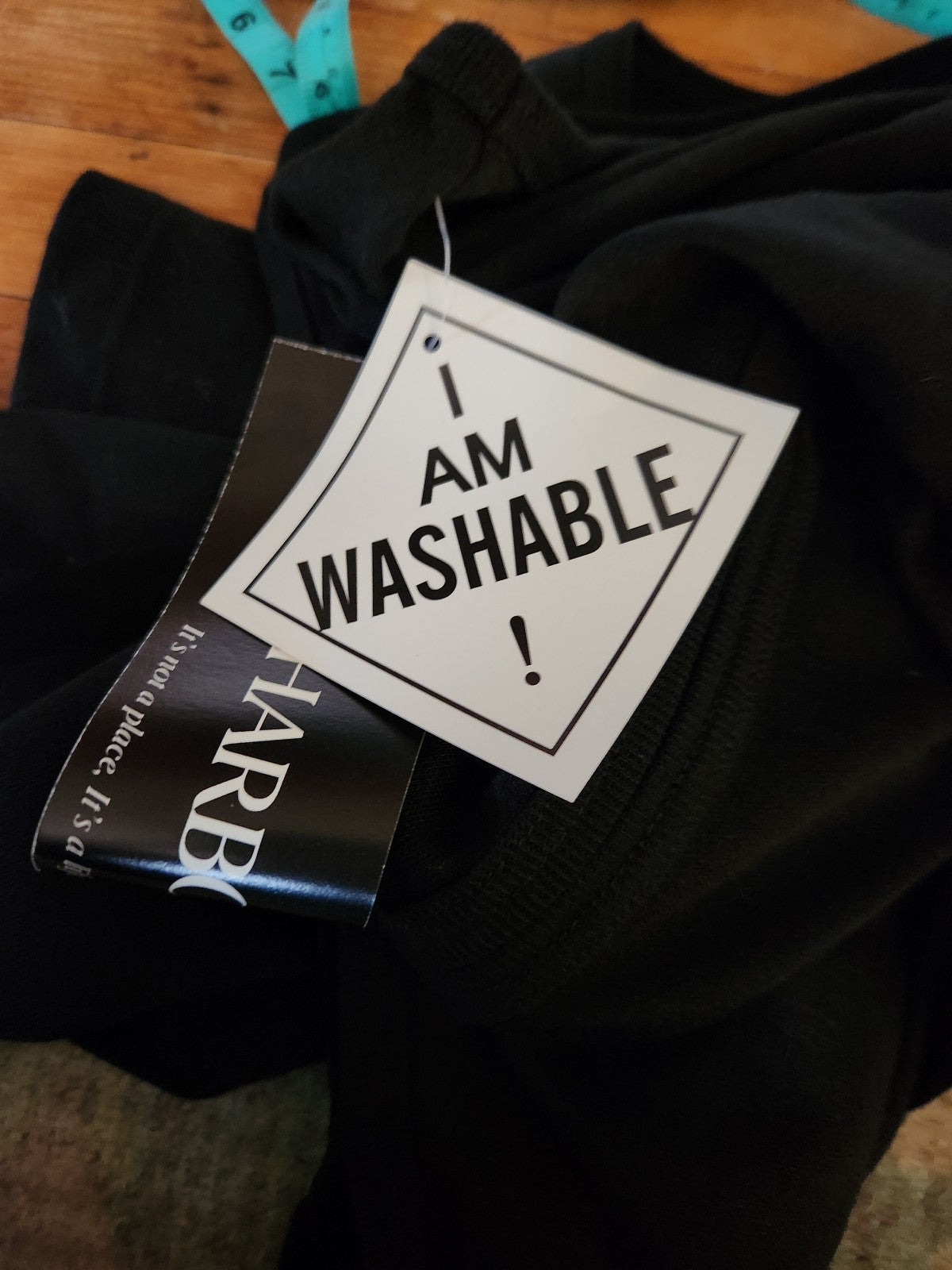 90s Deadstock Black Jumper Dress