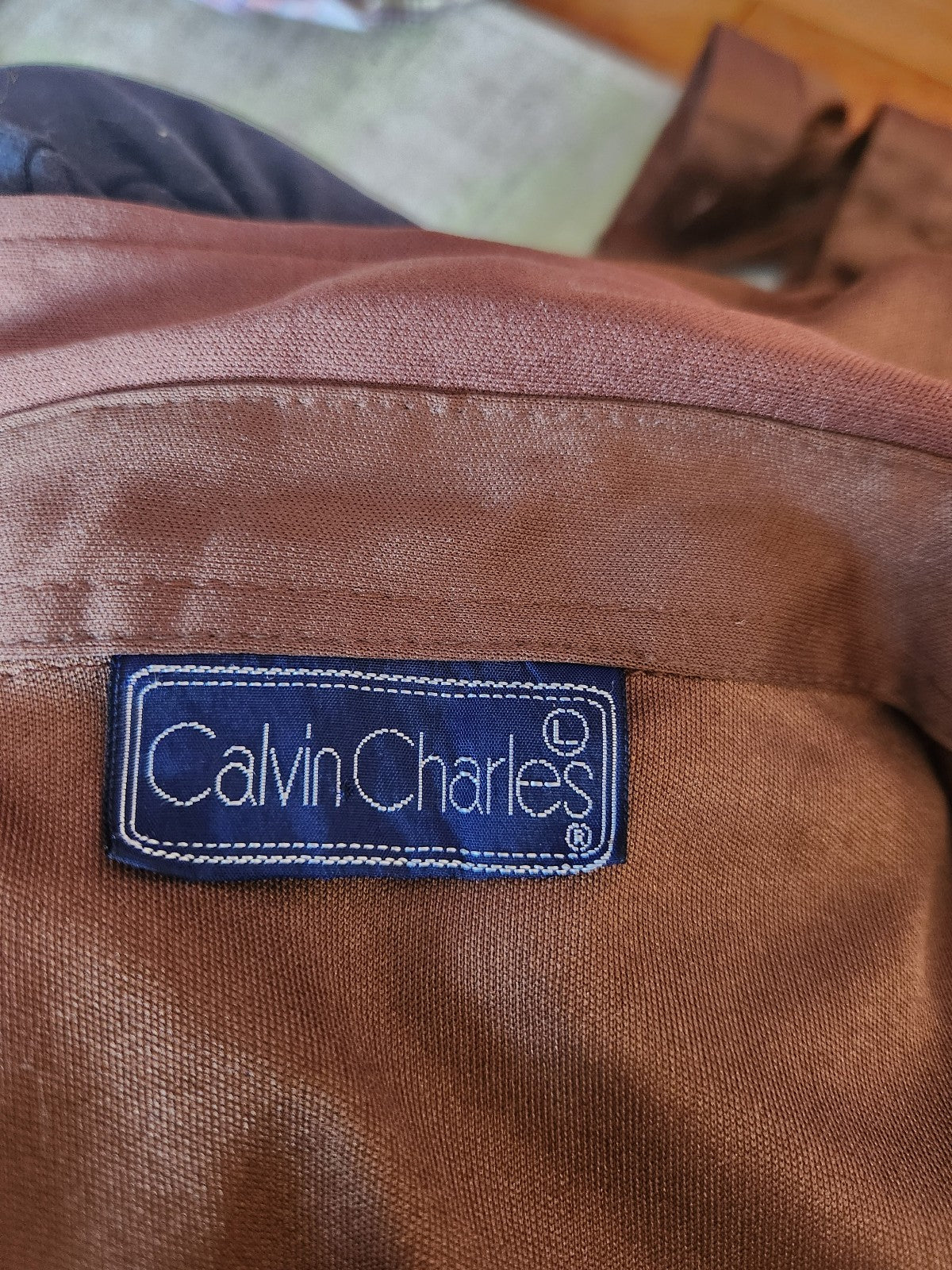 70s/80s Brown Button Down Shirt
