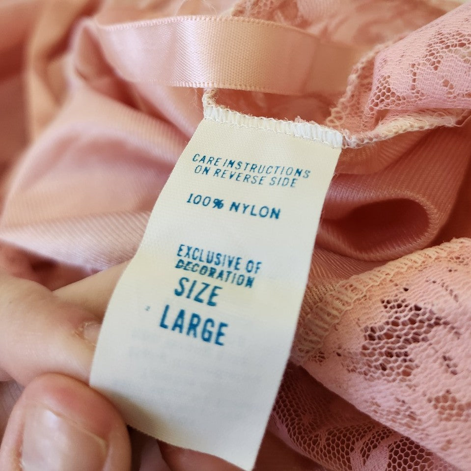 80s/90s Pink Lacy Nightie